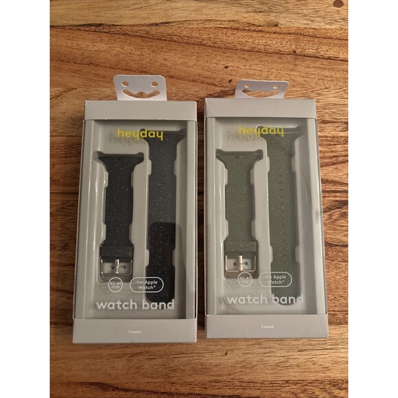 Apple Accessories - Heyday Watch Bands. Lot  Of 2.  42-49 mm For Apple Watch.